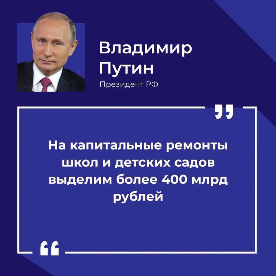 Послание президента В.В. Путина Федеральному Собранию.